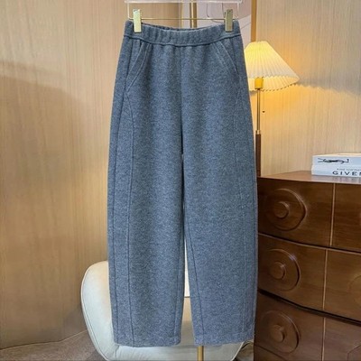 高腰显瘦休闲裤女秋冬新款