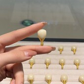 爆款 新款 原创高级招财平安雪巴琉璃三通网红同款 配饰配件半成品