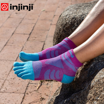 Injinji马拉松中筒袜子