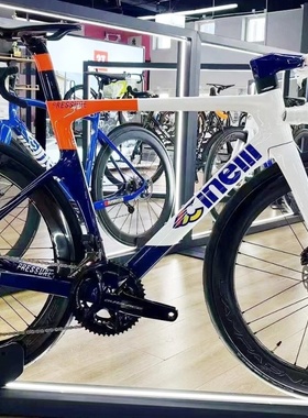 意大利Cinelli PRESSURE气动CP WTO碳纤维轮组8170电子变速整车