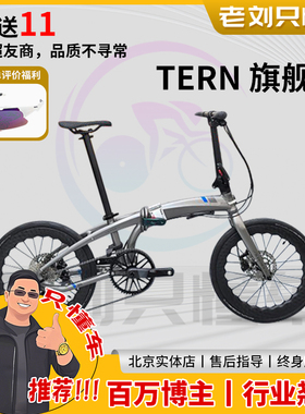 Tern燕鸥旗舰极速50+折叠自行车碳前叉碳牙盘 竞速胎自行车干x11