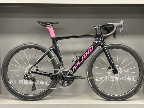 26款UPLAND阿普兰R70碳纤维公路车105电变粉黑碳辐条碳轮油碟碳把