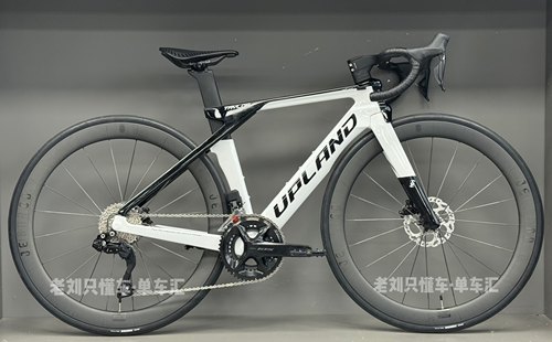 【老刘只懂车】阿普兰UPLAND泰勒T1100碳纤维公路车105变速碳轮组