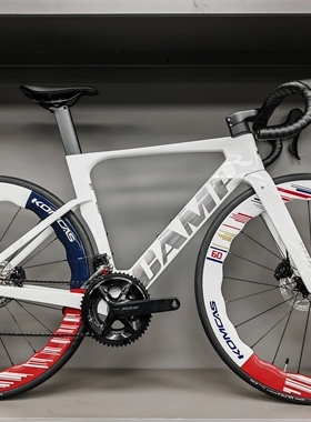 26款CAMP坎普ACE碳纤维公路车KOMCAS酱香碳轮105大套黑钻石链条