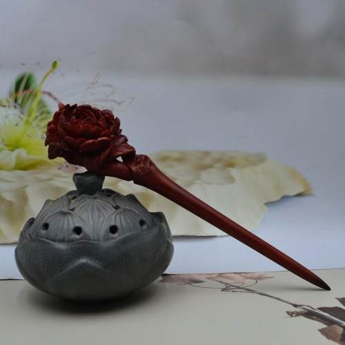 国风发簪古风发簪木质发簪原创设计崖柏紫油梨紫檀椿木桃木等