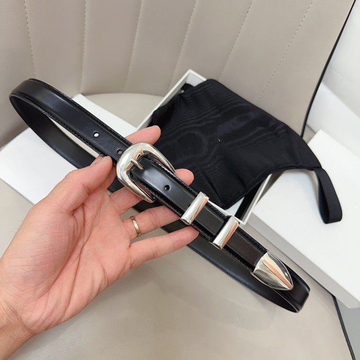 凯旋门金扣经典真皮腰带高级感头层牛皮牛仔裤连衣裙百搭大牌皮带