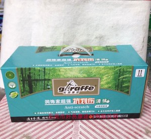 长颈鹿漆润饰家超强抗划伤聚酯木器漆5公斤 PU超值清味油漆涂料