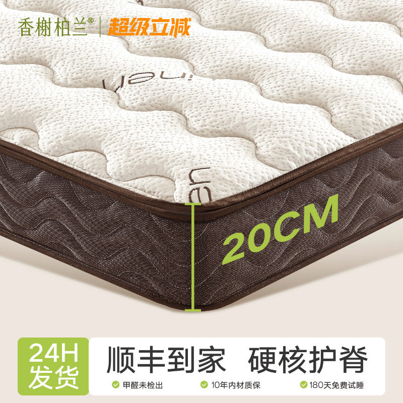 香榭柏兰椰棕20CM护脊不塌陷床垫图片