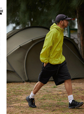 轻薄UPF100+防晒服户外3M防水纯色连帽防晒衣防紫外线男女同款