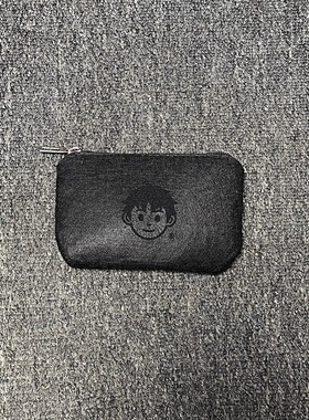 NOFILE LIFE 艺术家合作款 毛毡零钱包手拿包耳机包收纳包零钱袋