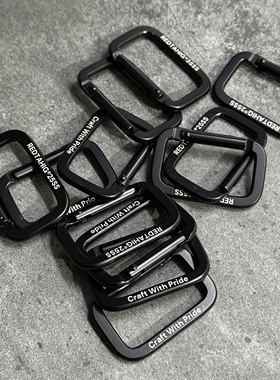 REDTAHIG 25SS CARABINER登山扣钥匙扣铝制扣环户外卡扣钥匙扣
