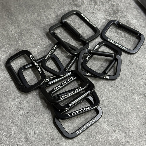 REDTAHIG 25SS CARABINER登山扣钥匙扣铝制扣环户外卡扣钥匙扣