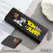 猫和老鼠系列联名简约太阳眼睛盒墨镜防压收纳盒子眼镜盒便携抗压