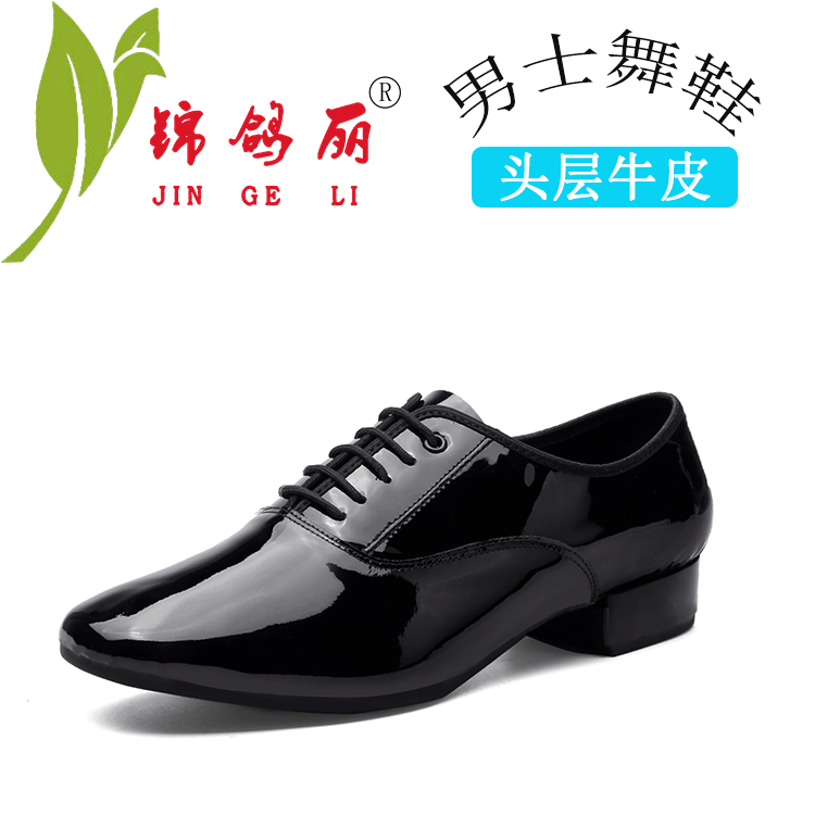 锦鸽丽新款舞蹈鞋软底广场舞鞋拉丁舞鞋男士成人摩登舞跳舞鞋表演