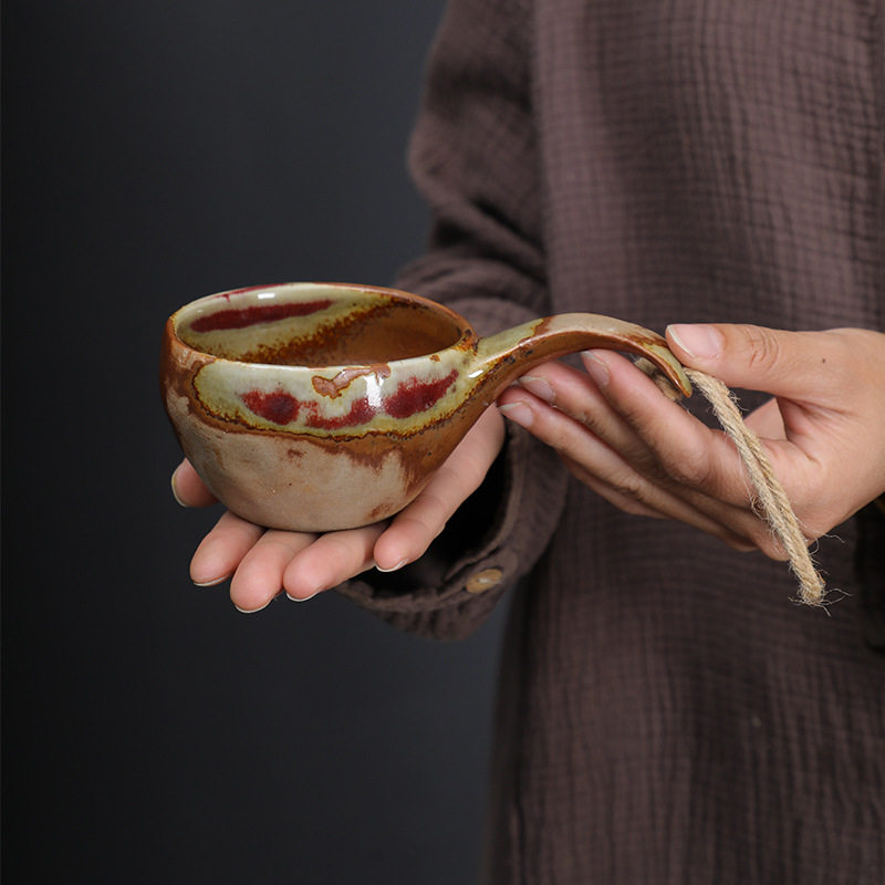 陶瓷复古咖啡杯日式粗陶餐具跨境创意马克杯子户外露营餐具杯子,餐饮具,咖啡杯,淘宝优惠券,粉丝福利购,淘宝优惠卷