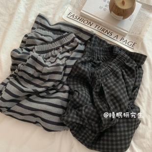 女软料蓄热德绒家居裤 秋冬季 自发热保暖可外穿 超软糯好睡裤