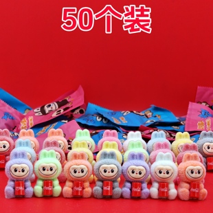 拉布布公仔盲袋洞洞乐拆拆乐手办摆件盲盒labubu玩具奖品儿童礼物