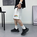 夏季短裤男潮流五分裤子男韩版修身休闲百搭薄款A161-D07-P30，男装休闲裤，电商A161