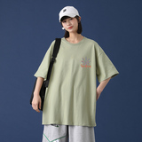 夏季男短袖t恤潮流潮牌宽松衣服2021新款青年体恤A161-T11，男装T恤，电商A161