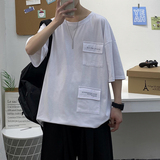 短袖T恤夏季2021新款韩版潮流休闲百搭宽松体恤insA161-T302，男装T恤，电商A161