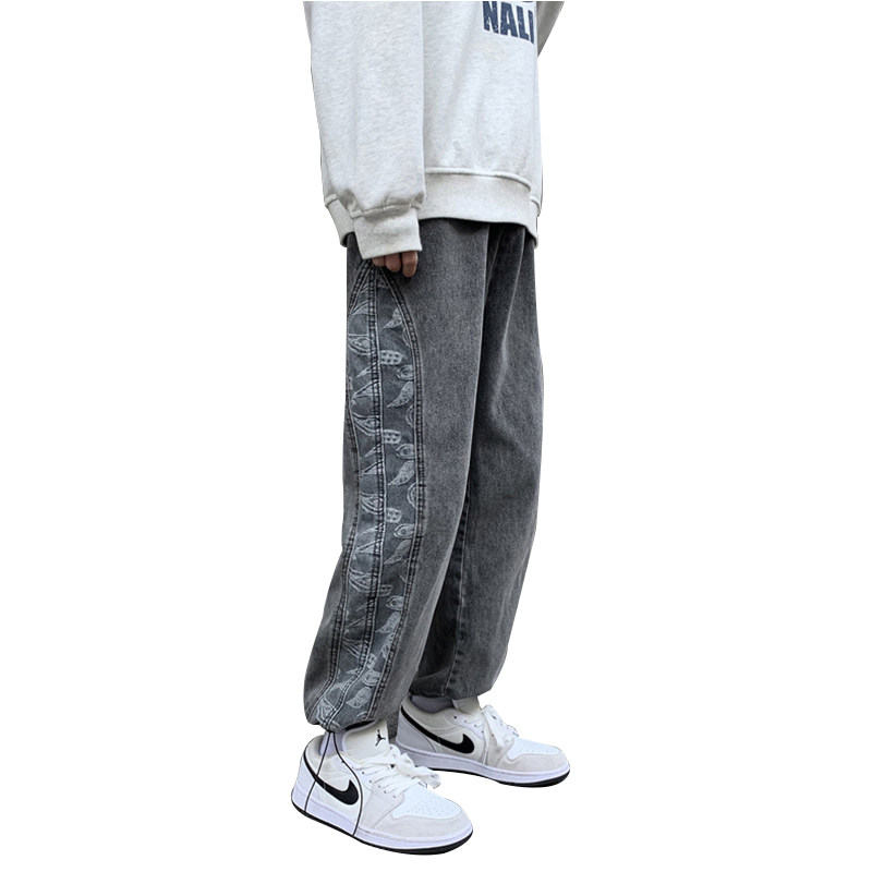 男士牛仔裤男潮牌修身小脚韩版潮流裤春秋款休闲A161-K215-P45,男装牛仔裤,电商A161