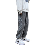 男士牛仔裤男潮牌修身小脚韩版潮流裤春秋款休闲A161-K215-P45，男装牛仔裤，电商A161
