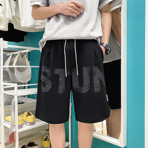 潮牌男士工装短裤潮外穿夏季休闲运动五分裤宽松A161-D0362-P35图片