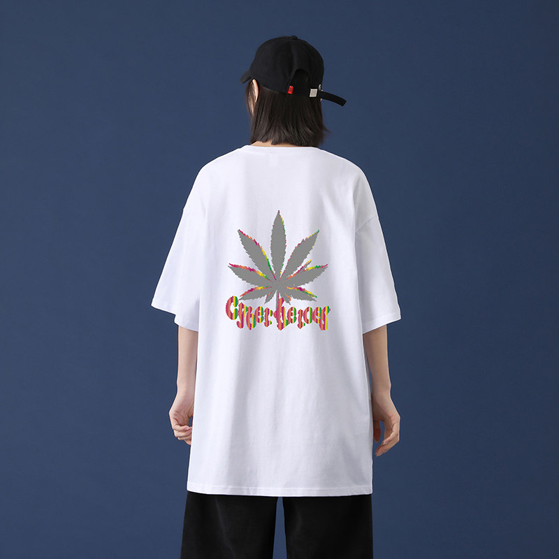 夏季新款韩版短袖T恤潮流宽松衣服潮牌半袖体恤套装A161-T11图片