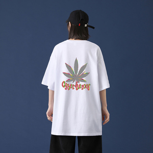 夏季新款韩版短袖T恤潮流宽松衣服潮牌半袖体恤套装A161-T11图片