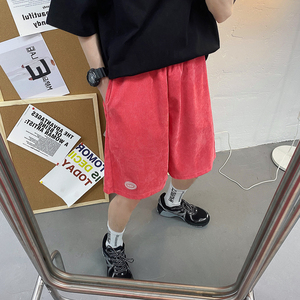 潮牌韩版时尚小清新短裤夏季休闲运动裤五分裤中裤A161-D04-P30图片