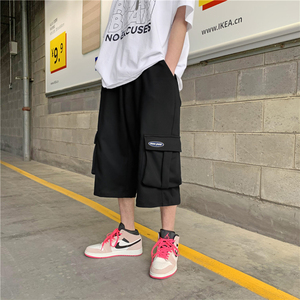 男短裤夏季直筒宽松运动裤休闲马裤沙滩裤子大裤衩A161-D0650-P35图片
