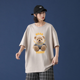 2021春夏新款短袖T恤男宽松潮流衣服打底衫A161-T03，男装T恤，电商A161