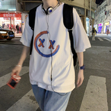 原宿风短袖男潮流宽松百搭ins超火cec夏季港风t恤A161-T16，男装T恤，电商A161