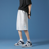 短裤夏季2021新款潮流潮牌ins宽松工装休闲马裤A161-D0641-P40，男装休闲裤，电商A161