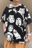 短袖T恤潮流宽松打底衫男装上衣服潮牌半截袖港风insA161-T50-P30，男装T恤，电商A161