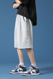 五分裤男休闲短裤2021夏季薄款裤潮流运动裤中裤A161-D0641-P40，男装休闲裤，电商A161