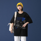 t恤短袖男2021夏季新款潮流半袖衣服打底衫上衣潮牌A161-T05，男装T恤，电商A161