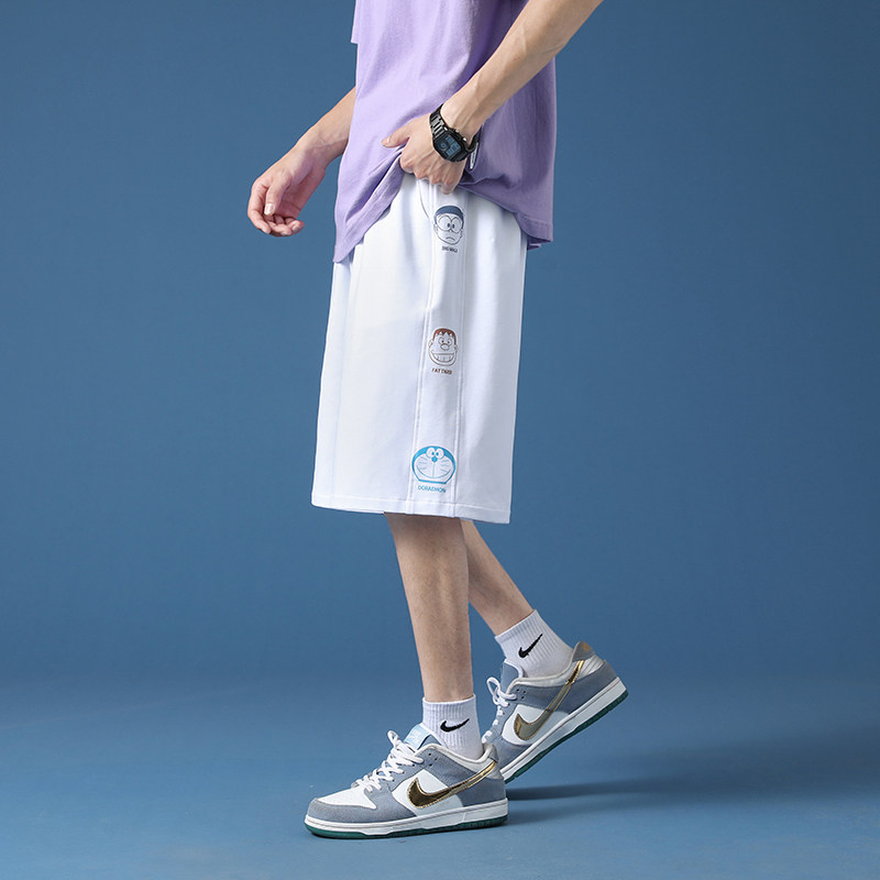 夏季裤男薄款中裤休闲五分工装短裤欧美宽松直筒潮A161-D0641-P40，男装休闲裤，电商A161