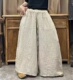 长95 纯亚麻夏季 复古休闲裙裤