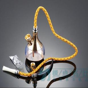 水烟壶 全套水烟斗双重过滤烟嘴壶 水烟袋水烟筒健康多用烟锅烟具