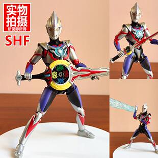 SHF欧布重光奥特曼玩具手办模型真骨雕ACT暗黑特利迦贝利亚赛罗