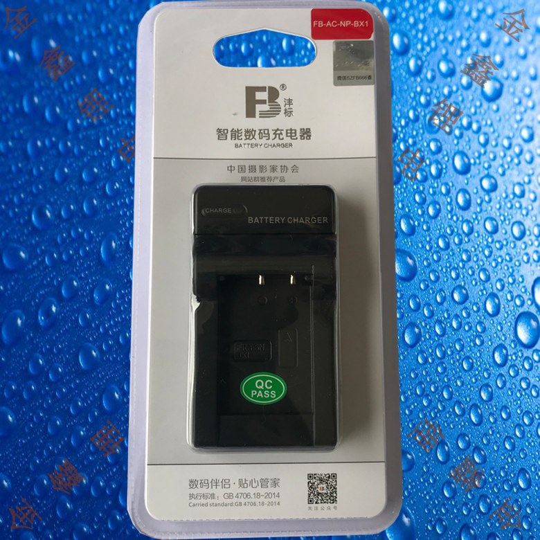 沣标NP-BX1索尼X300/HX400/HX400V/WX300/WX350/WX500相机充电器