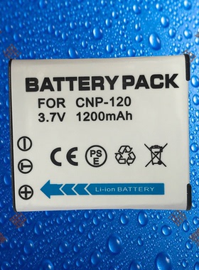 尼佳CNP120/CANP120咔西欧EX-S200/S300/Z680/690/ZS10相机电池