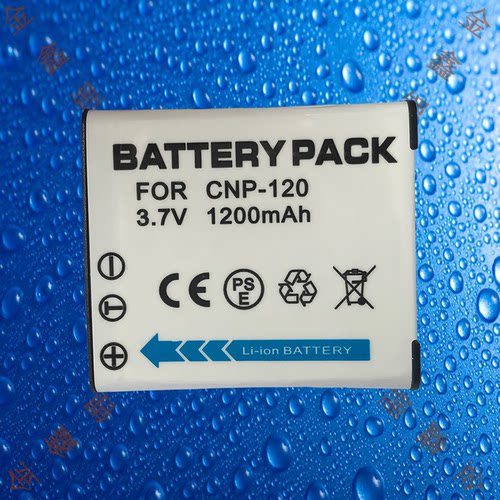 尼佳CNP120/CANP120咔西欧EX-S200/S300/Z680/690/ZS10相机电池