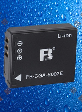 沣标CGA-S007E/BCD10松下DMC-TZ1/2/3/TZ4/TZ5/TZ15/TZ50相机电池