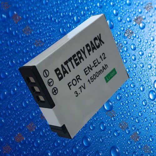尼佳EN-EL12尼康A900/AW100S/AW110S/AW120S/AW130S/S31相机电池