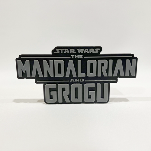格洛古Grogu标志立牌美剧电影招牌子3D打印字体模型摆件曼达洛人