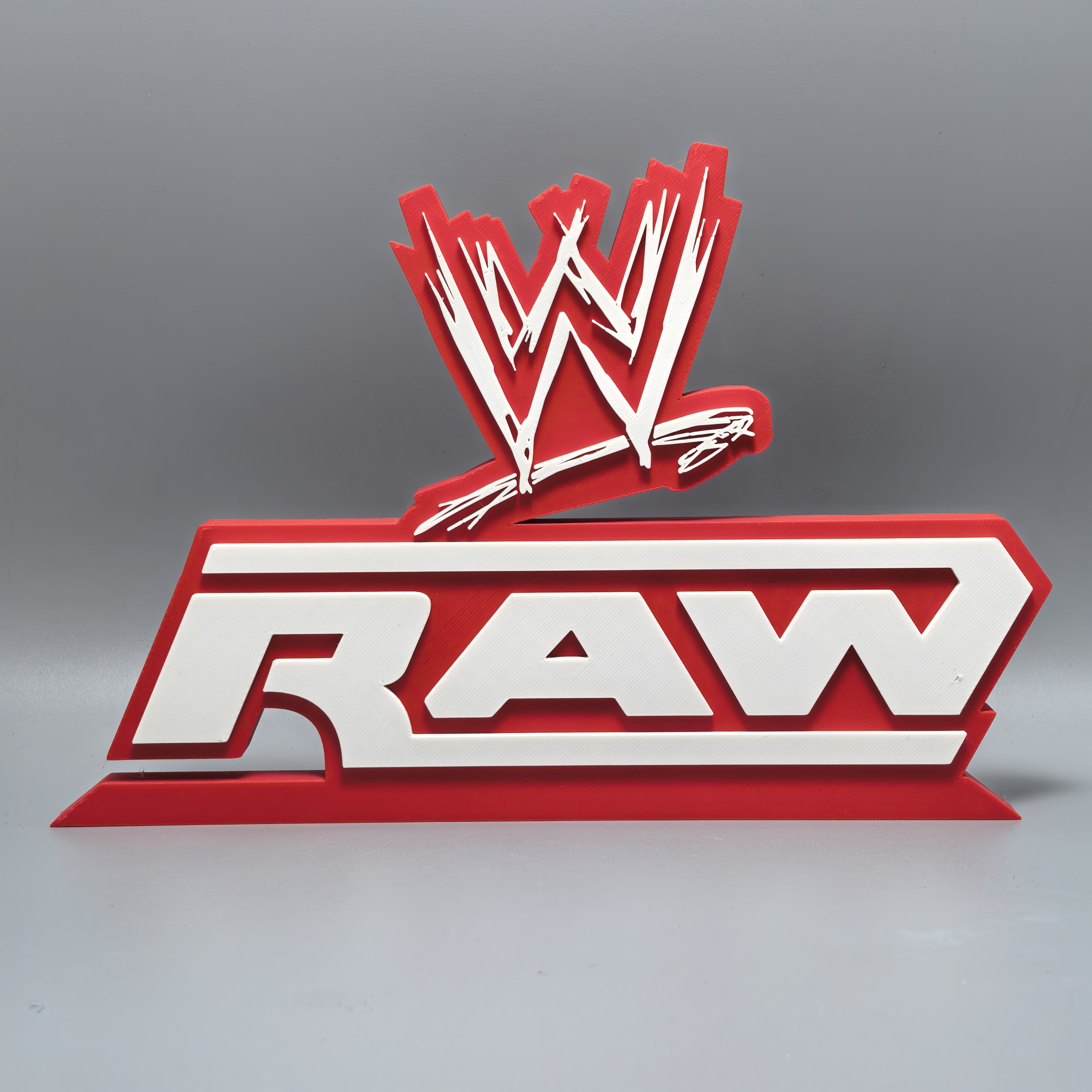 WWE标志立牌RAW招牌摆件