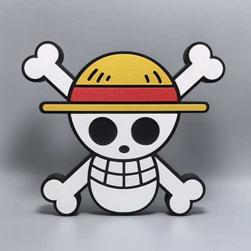 海贼王立牌摆件3D打印