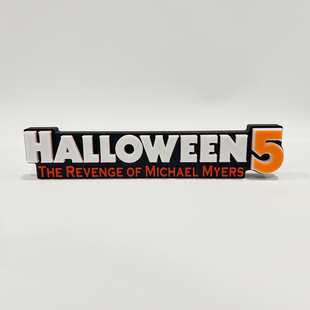 月光光心慌慌标志立牌美剧HalloWeen周边logo搭配摆件3D打印模型